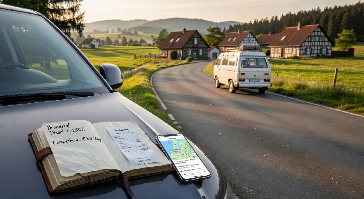 Kostenplaatje voor een roadtrip door Duitsland